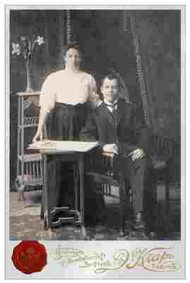 Karl und Sofia Mut geb.Brose 1910er Jahre
